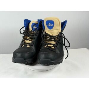 Nike Manoa LTR GS Boots BQ5372-003 Black Sesame Game Royal 5.5Y